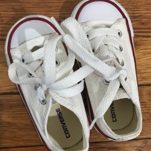 White converse size 5